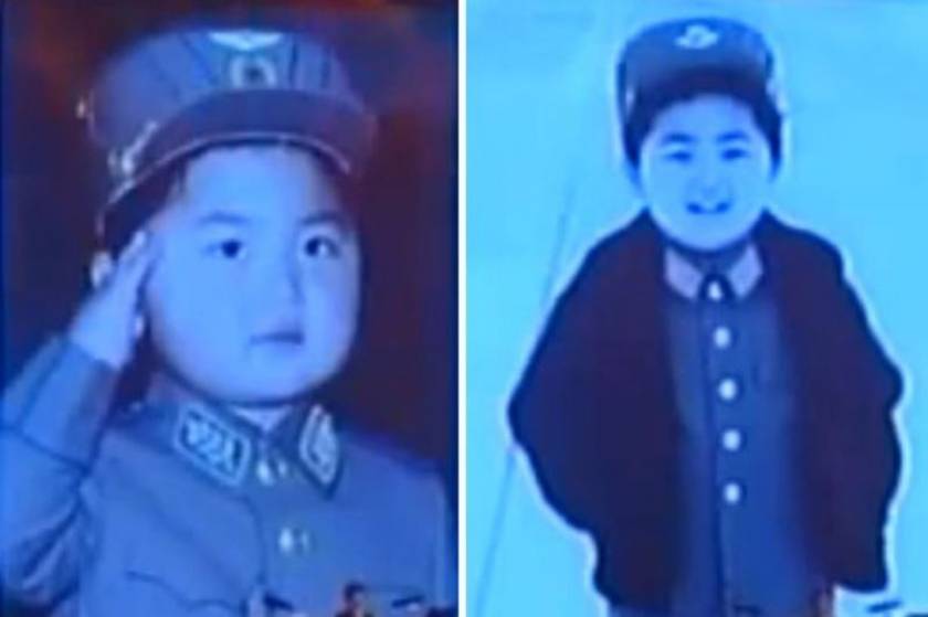 Σπάνιες φωτογραφίες από την παιδική ηλικία του Κιμ Γιονγκ-Ουν (video)