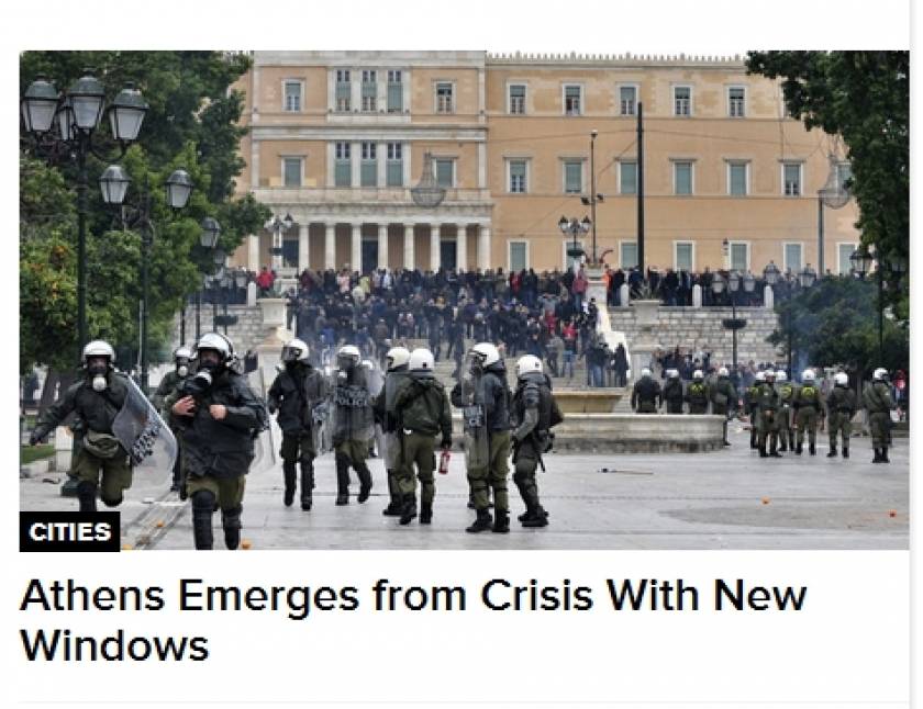 Bloomberg: «Αισθητικές επεμβάσεις» στο κέντρο της Αθήνας