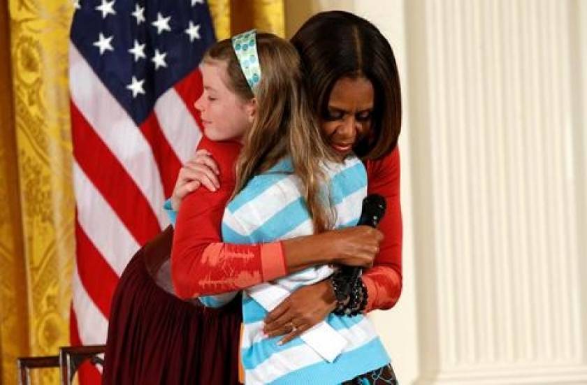 ΗΠΑ: Δεκάχρονη έδωσε στη Μισέλ Ομπάμα το βιογραφικό του πατέρα της!