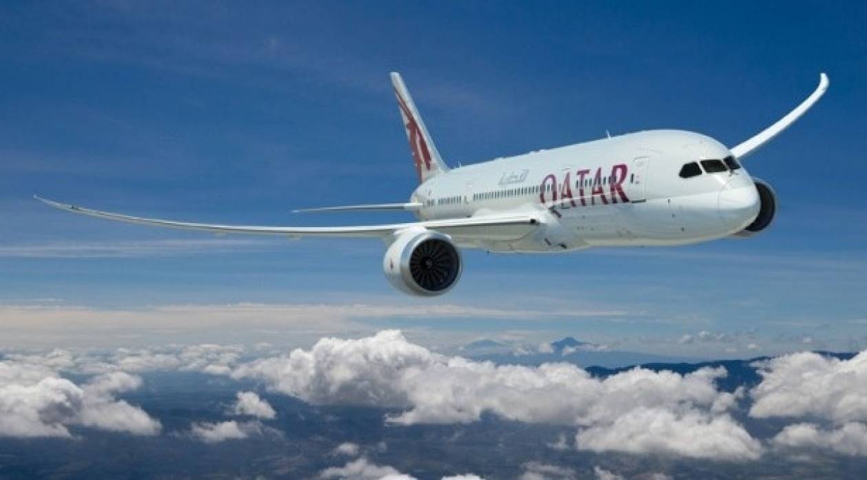 Η πρώτη πτήση της Qatar Airways στη Κύπρο