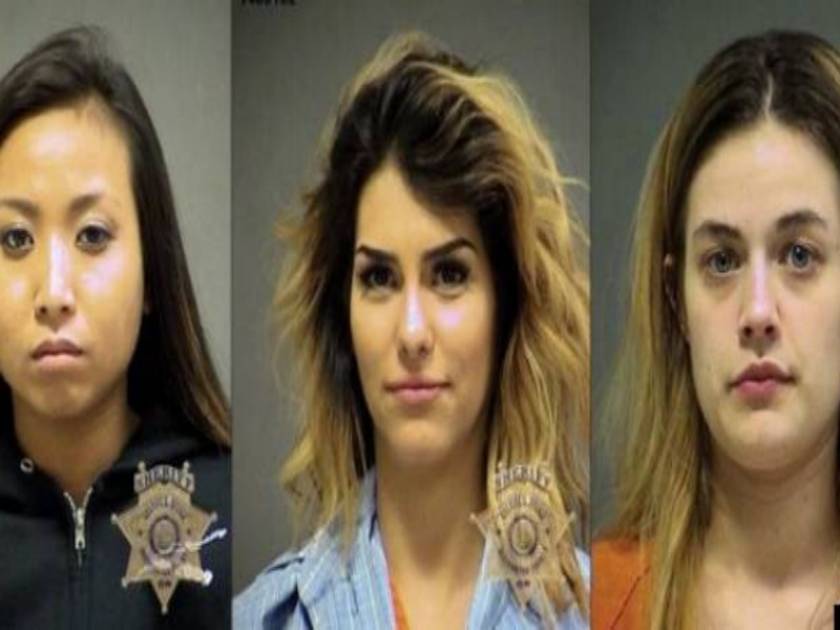 Συνέλαβαν αυτές τις τρεις όμορφες κοπέλες επειδή...