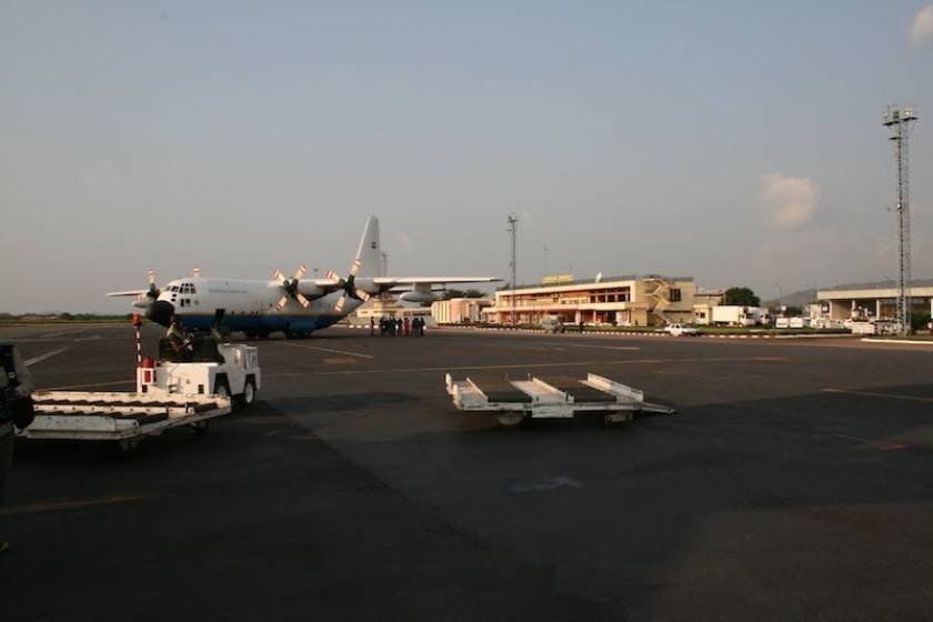 Η ειρηνευτική δύναμη της ΕΕ ανέλαβε το αεροδρόμιο στο Μπανγκί