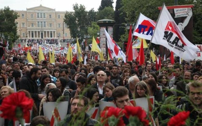 Θεσσαλονίκη: Τρεις συγκεντρώσεις σήμερα για την Πρωτομαγιά