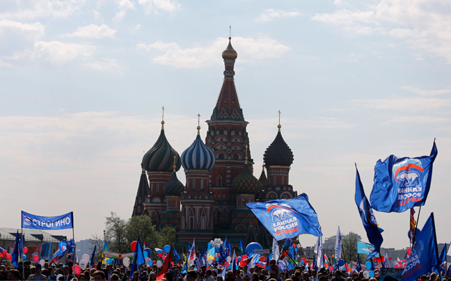 Ρωσία: Χιλιάδες διαδηλωτές κατέκλυσαν την Κόκκινη Πλατεία (pics)