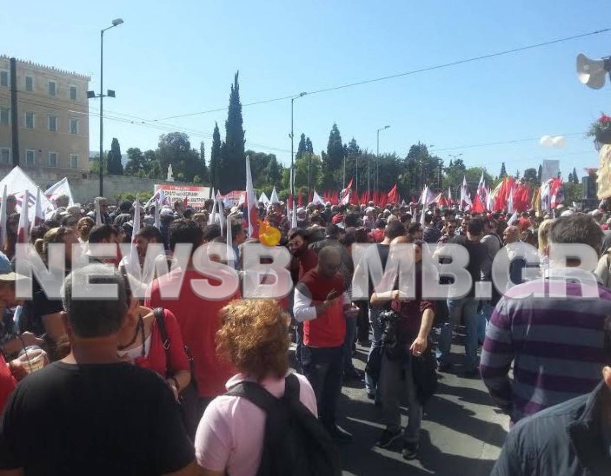 Ολοκληρώθηκαν τα συλλαλητήρια για την Εργατική Πρωτομαγιά