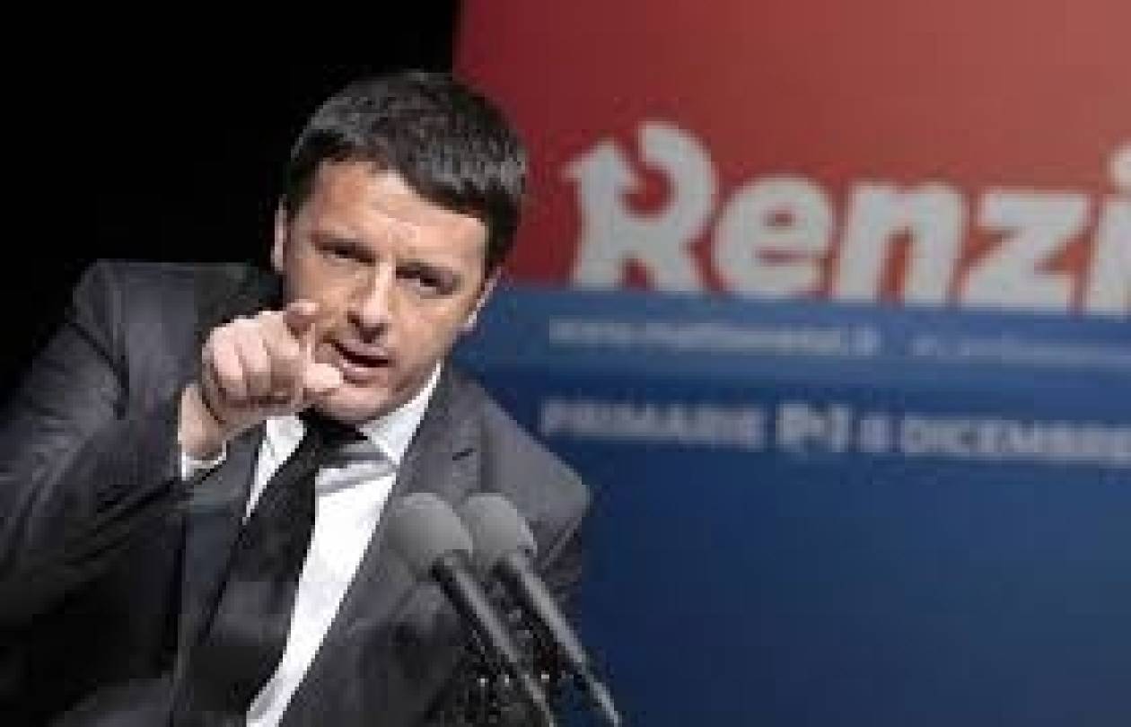 Ρέντσι : Μάχη «ανάμεσα στην ελπίδα και στον θυμό οι Ευρωεκλογές»