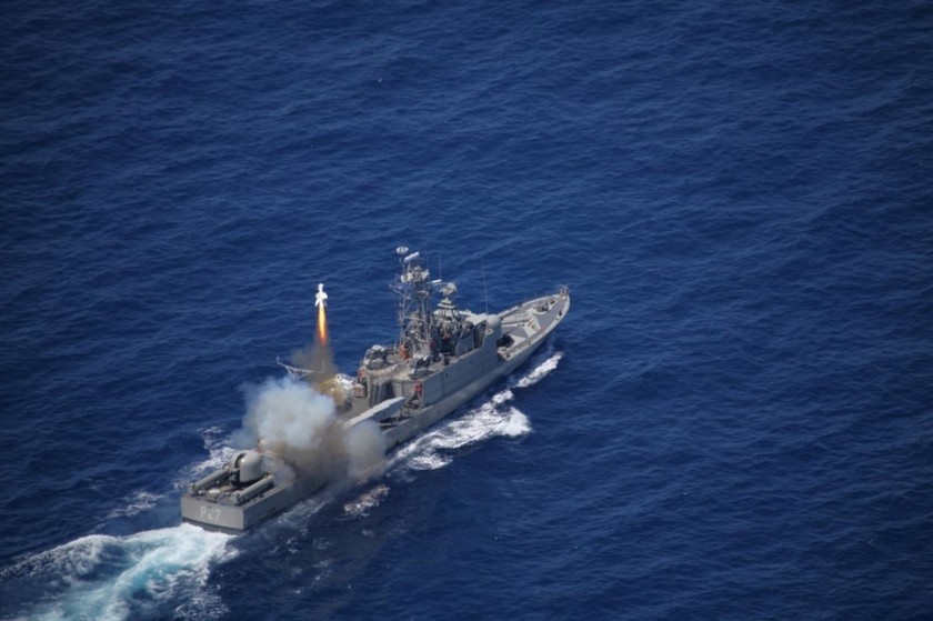 Αυτό είναι το Πολεμικό Ναυτικό: «Έβρεξε πυραύλους» στο Κρητικό πέλαγος (pics)