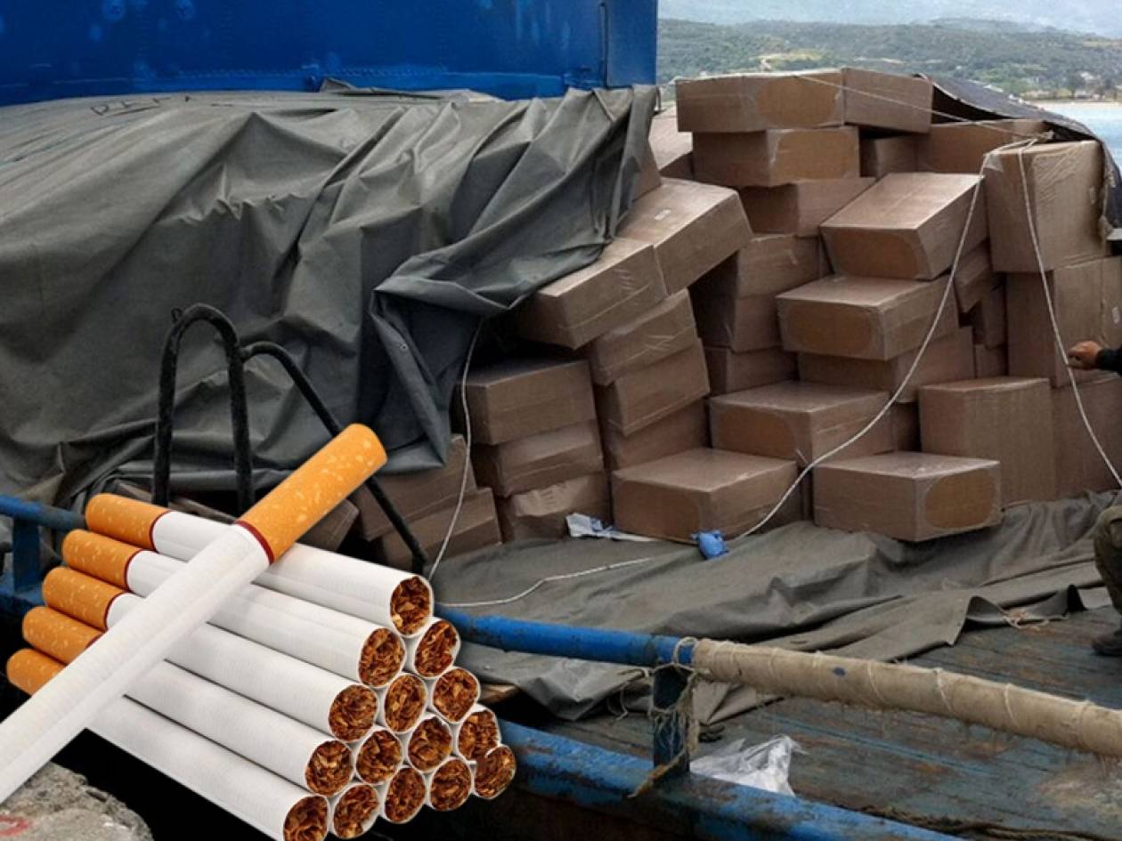 Κατέσχεσαν ποσότητα – μαμούθ λαθραίων τσιγάρων στο λιμάνι του Πειραιά