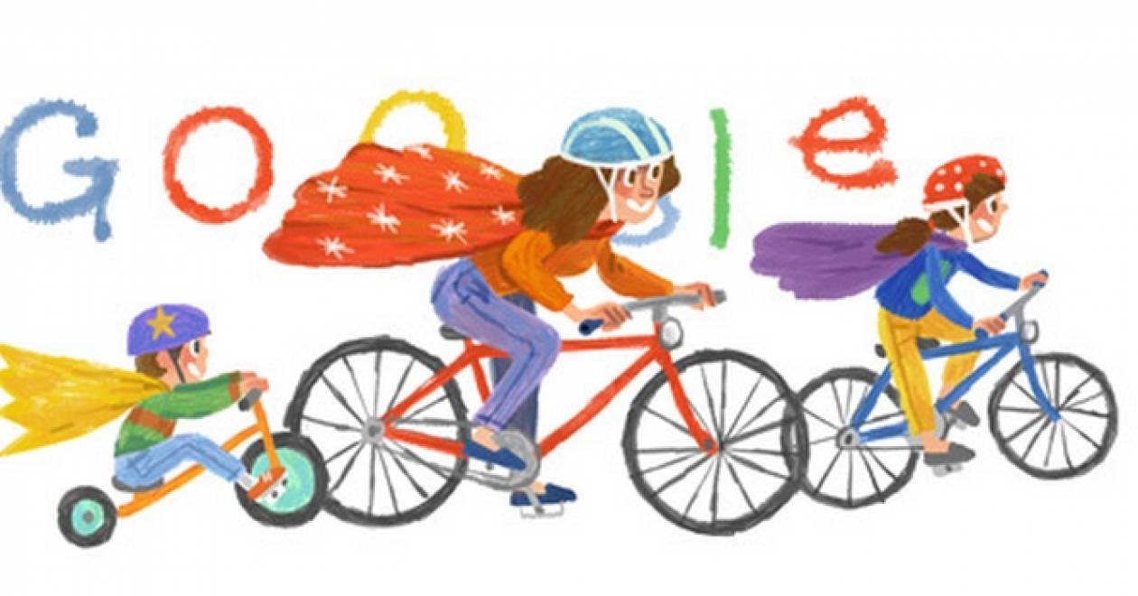 Η ημέρα της μητέρας: Η Google με Doodle τιμά τη γιορτή της μητέρας