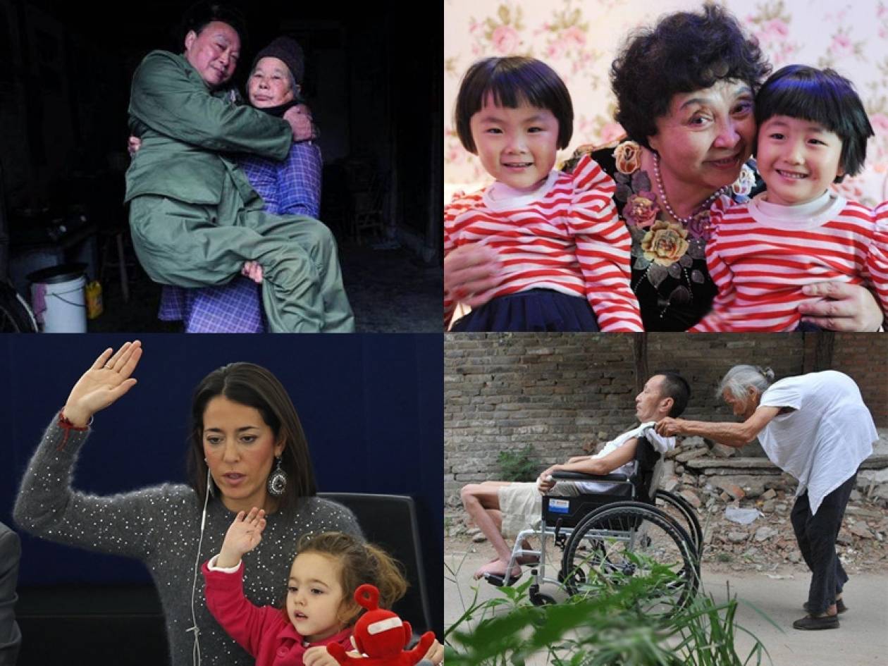Η ημέρα της μητέρας: Ισόβια ευθύνη και άνευ όρων αγάπη (pics)