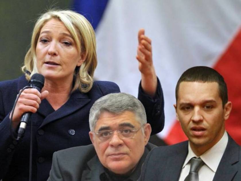 Marie Le Pen is "calling" Golden Dawn