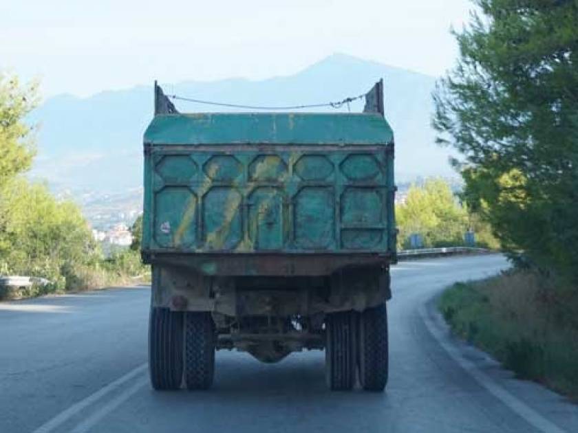 Κατερίνη: Σύλληψη Βούλγαρου φορτηγατζή με πλαστές πινακίδες