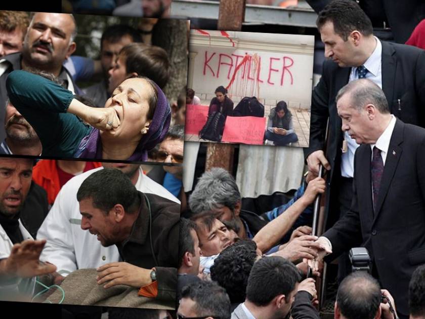 Τουρκία: «Δολοφόνε παραιτήσου», φώναζε στον Ερντογάν το εξαγριωμένο πλήθος