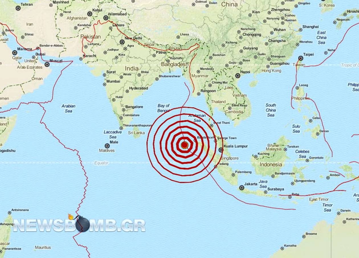 Σεισμός 6,2 Ρίχτερ στη Σουμάτρα της Ινδονησίας