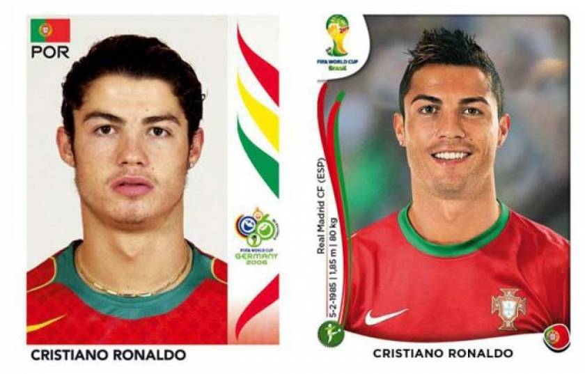 Παγκόσμιο Κύπελλο 2014: Ποδοσφαιριστές τότε και τώρα (pics)