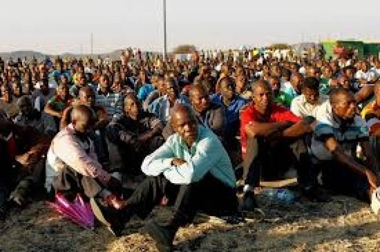 Ν. Αφρική: Η Lonmin απέλυσε 235 μεταλλωρύχους που απεργούσαν
