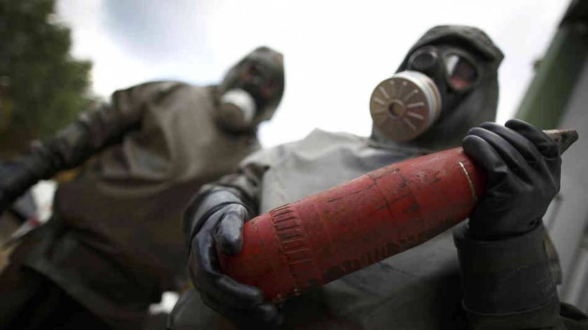Συρία: Ξεκίνησε η μεταφορά των τελευταίων αποθεμάτων του χημικού οπλοστασίου