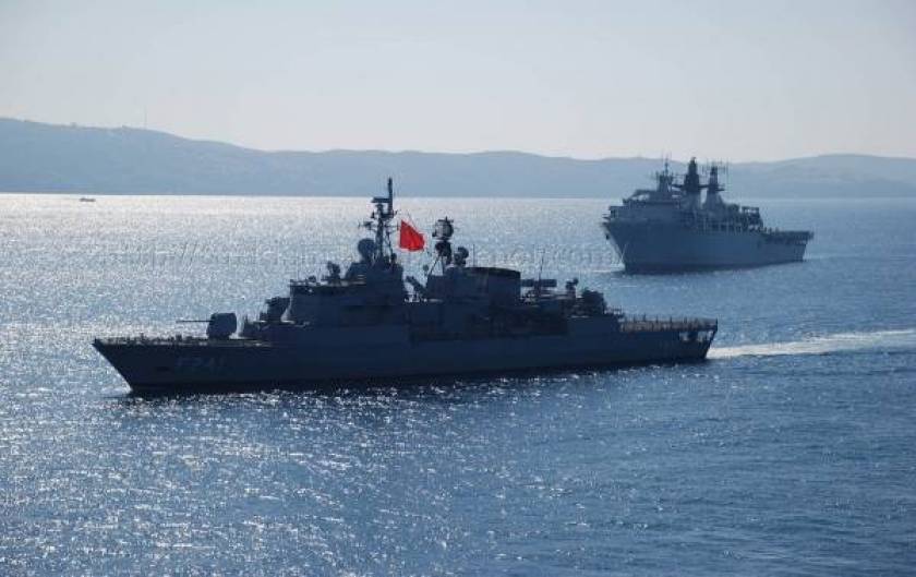 Παραβιάσεις από τουρκικά πολεμικά πλοία