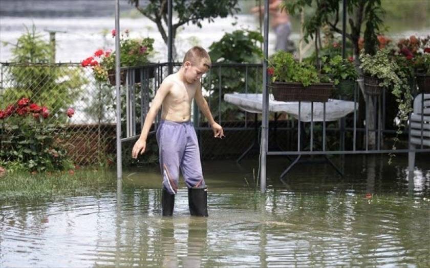 "Πνίγονται" Χαλκιδική και Πιερία από τις πλημμύρες στη Σερβία