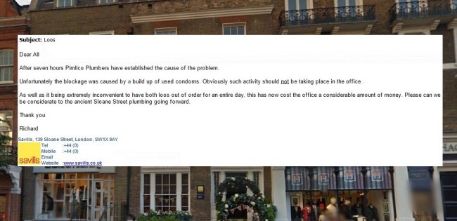 Λονδίνο: Δείτε γιατί τους απαγόρεψε το σεξ στο γραφείο! (photos)