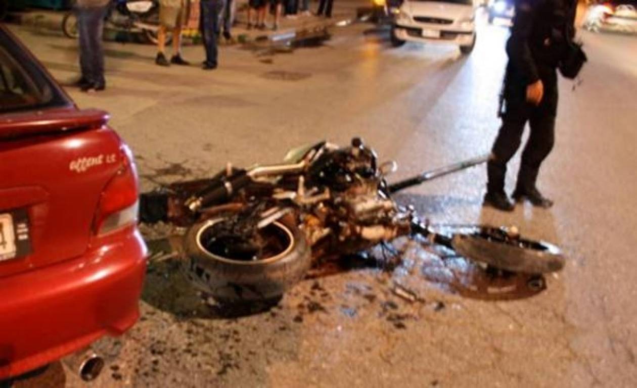 Καλαμάτα: Τροχαίο με έναν νεκρό σε σύγκρουση αυτοκινήτου με δίκυκλο