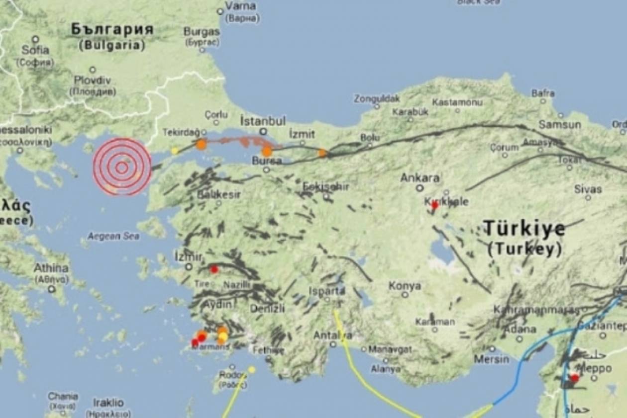 Τουρκία: 105 τραυματίες εξαιτίας του πανικού από το σεισμό