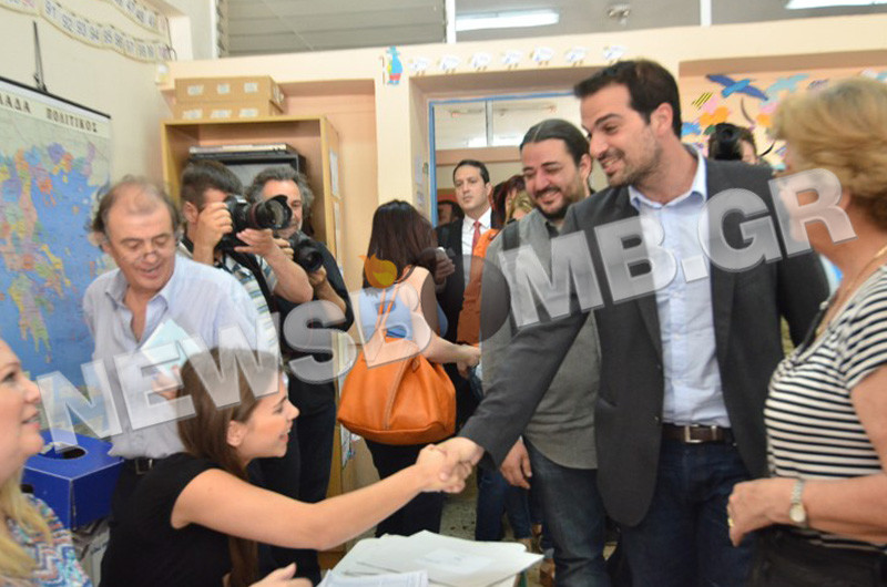 Εκλογές 2014: Μηνύματα νίκης από Τσίπρα - Σακελλαρίδη - Δούρου (pics&vid)