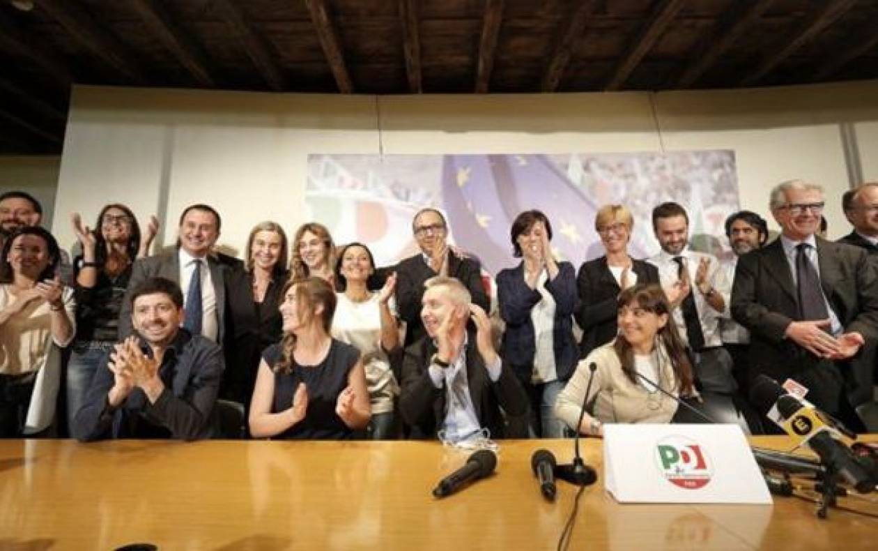 Προβάδισμα της κεντροαριστεράς και στις αυτοδιοικητικές εκλογές στην Ιταλία