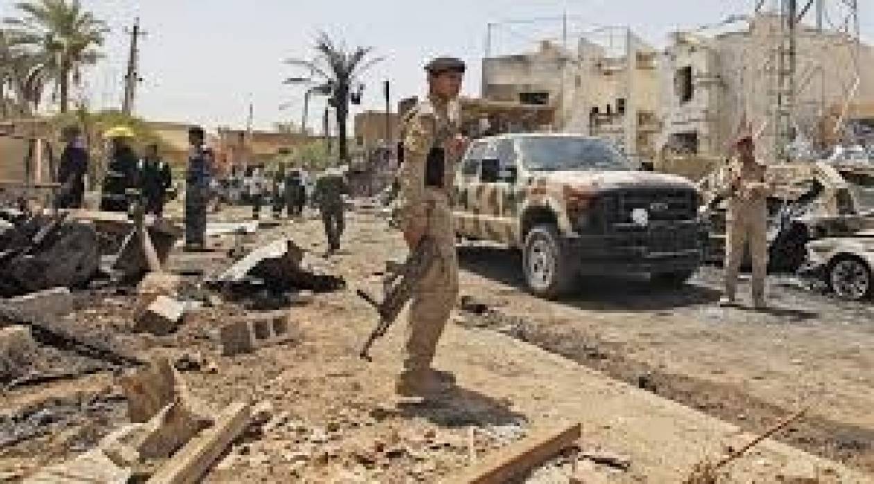 O ιρακινός στρατός χρησιμοποίησε βαρέλια με εκρηκτικά στη Φαλούτζα