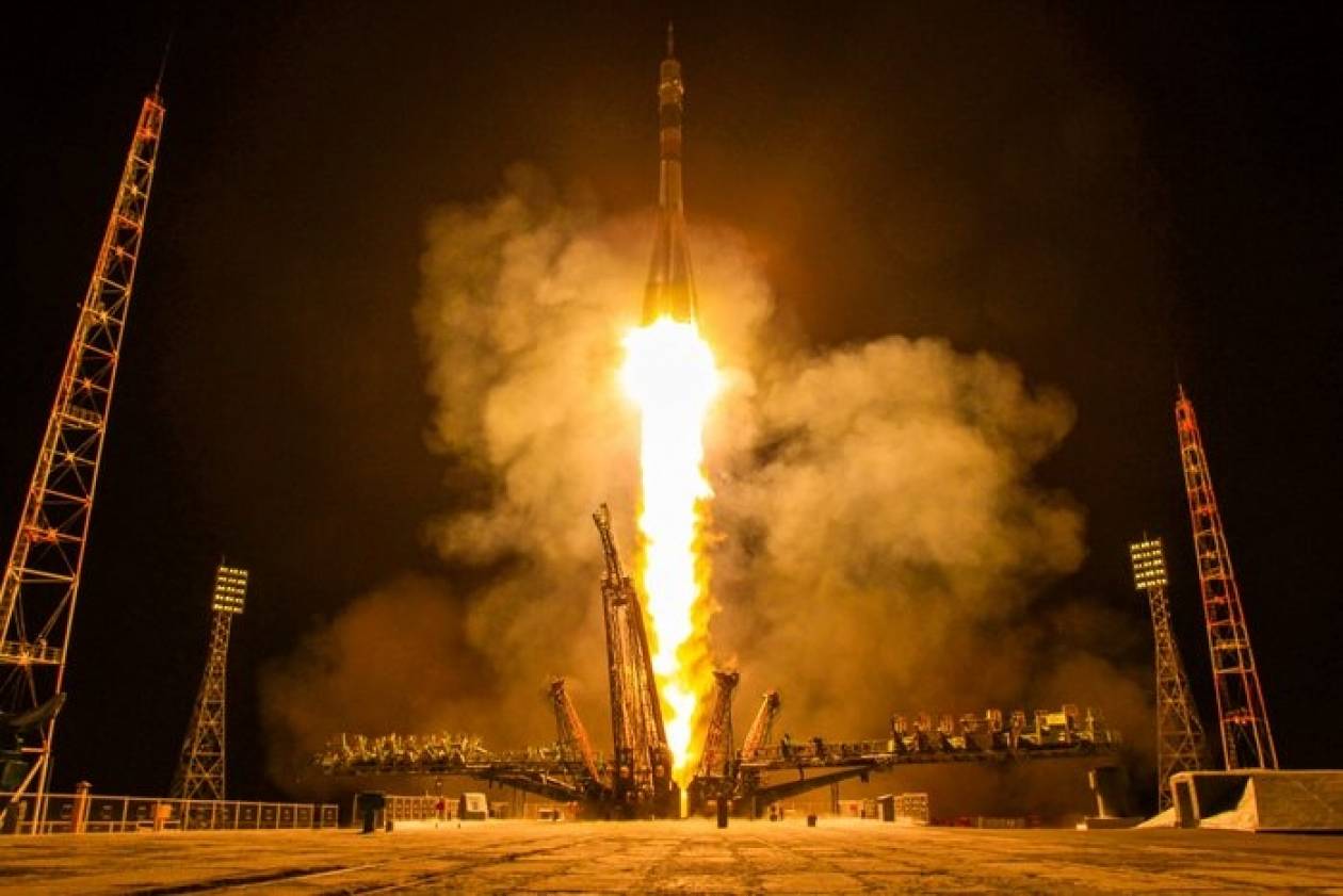 Με επιτυχία εκτοξεύτηκε ο πύραυλος Σογιούζ από το Καζακστάν (βίντεο)