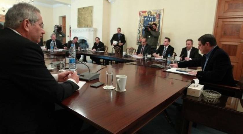 Σύσκεψη πολιτικών αρχηγών για το κυπριακό