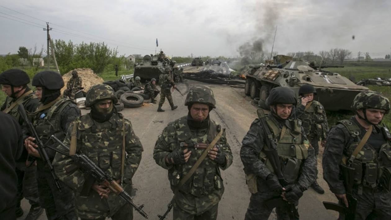 Επιχείρηση του στρατού σε πόλεις της ανατολικής Ουκρανίας