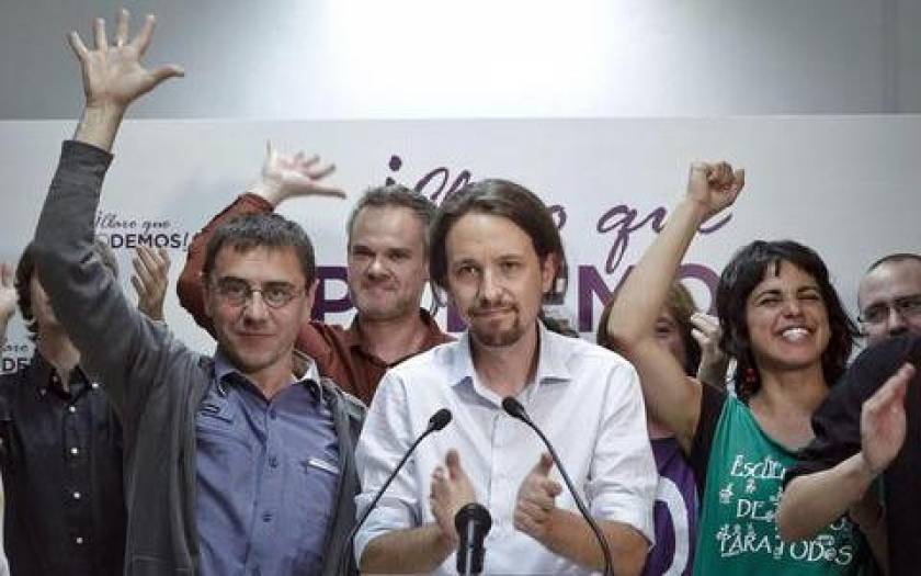 Podemos: Η έκπληξη των ευρωεκλογών έρχεται από τους δρόμους της Ισπανίας