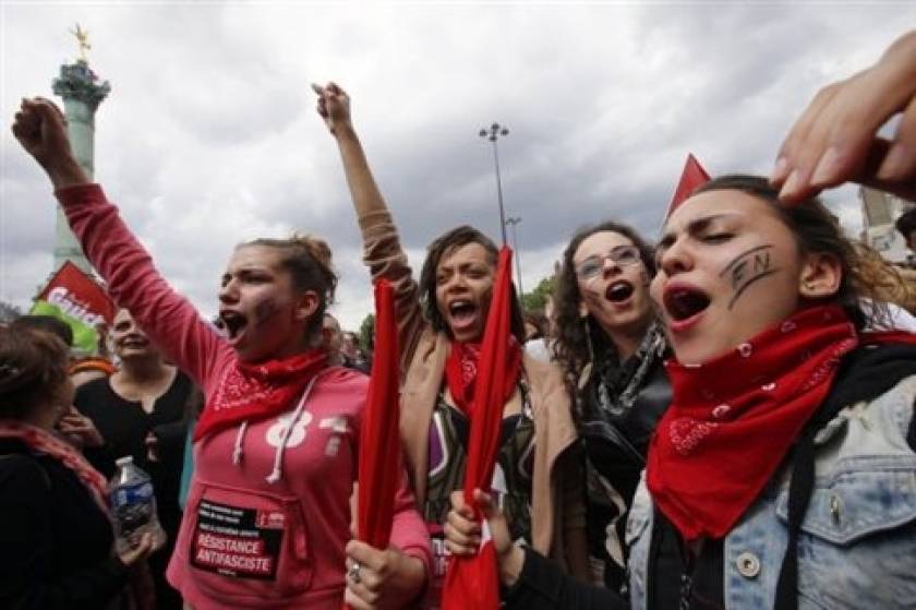 Γαλλία: Πορεία φοιτητών κατά της Λεπέν και της Ακροδεξιάς