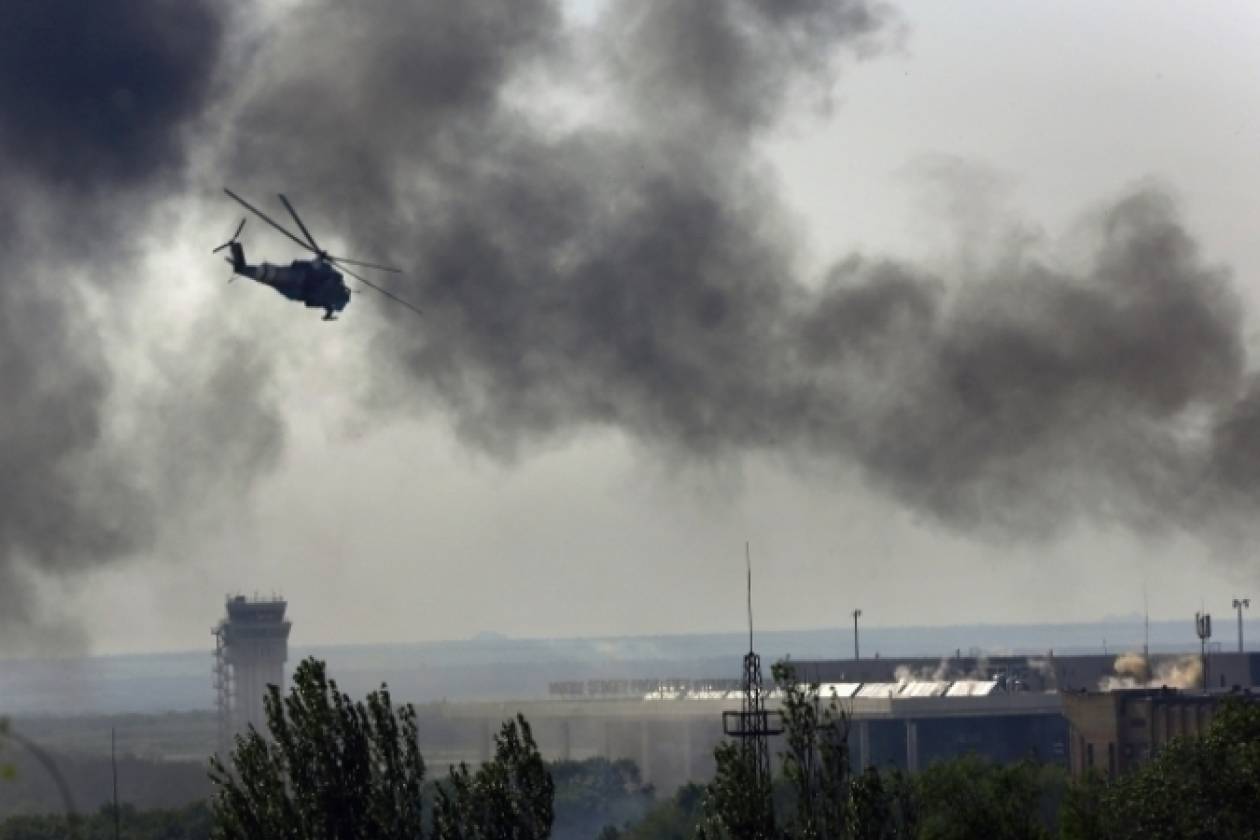 Ουκρανία: Η πολιτοφυλακή των φιλορώσων αυτονομιστών κατέρριψε ουκρανικό ελικόπτερο