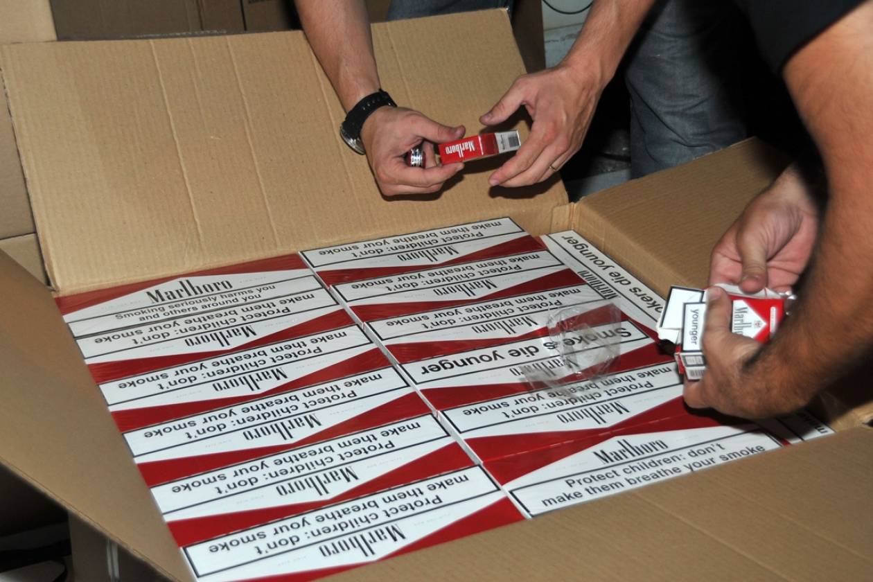 Σέρρες: Κατασχέθηκαν 1.420 παράνομα πακέτα τσιγάρων στη Νιγρίτα