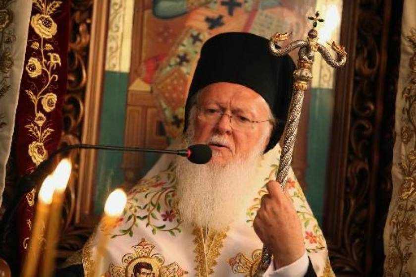 Οικουμενικός Πατριάρχης: «Στόχος μας η ειρήνη στη Μέση Ανατολή»