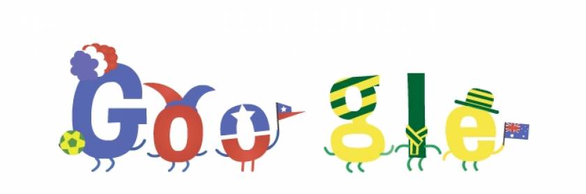 Παγκόσμιο Κύπελλο Ποδοσφαίρου 2014: Η Google δημιουργεί doodle για το Μουντιάλ!