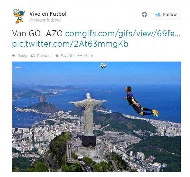 Παγκόσμιο Κύπελλο 2014: Απίστευτες φωτό του Φαν Πέρσι - Τρελαίνουν το διαδίκτυο