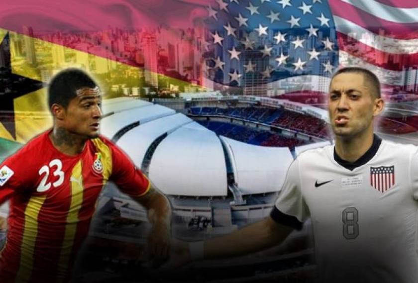 Παγκόσμιο Κύπελλο Ποδοσφαίρου 2014: LIVE Γκάνα - ΗΠΑ