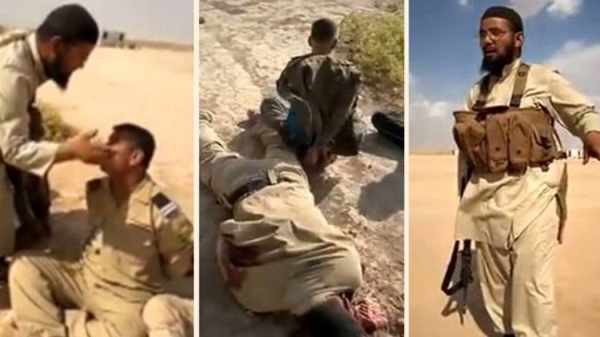 Βίντεο-ΣΟΚ: Ισλαμιστές χτυπάνε και εκτελούν Ιρακινούς στρατιώτες