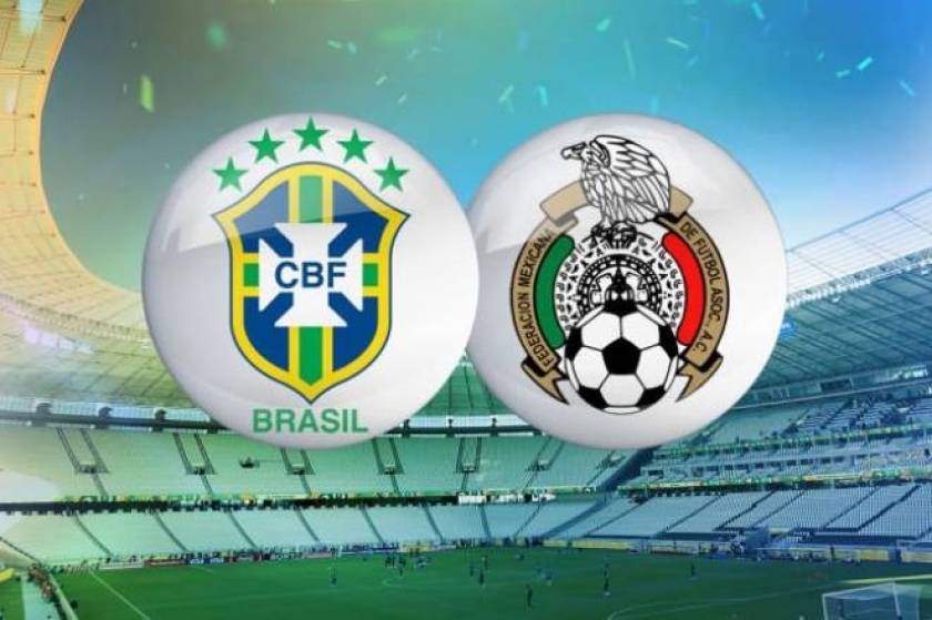 Παγκόσμιο Κύπελλο ποδοσφαίρου 2014:Βραζιλία – Μεξικό στις 22.00 (ΝΕΡΙΤ)