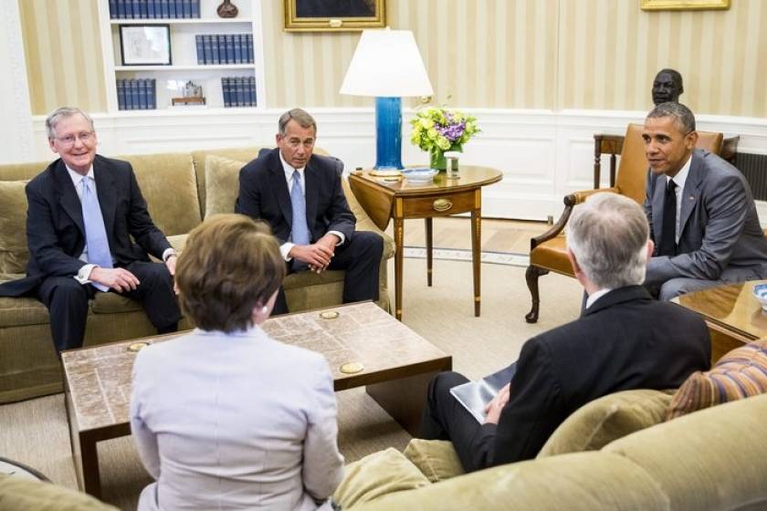 ΗΠΑ: Ο Ομπάμα ενημέρωσε τους ηγέτες του κογκρέσου σχετικά με κατάσταση στο Ιράκ