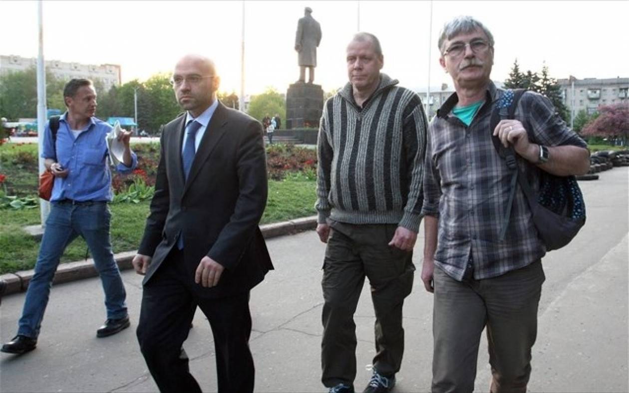 Ουκρανία: Καλά στην υγεία τους οι αγνοούμενοι παρατηρητές του ΟΑΣΕ