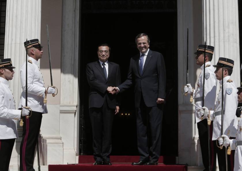 Α. Σαμαράς: Κλίμα αμοιβαίας εμπιστοσύνης μεταξύ Κίνας- Ελλάδας