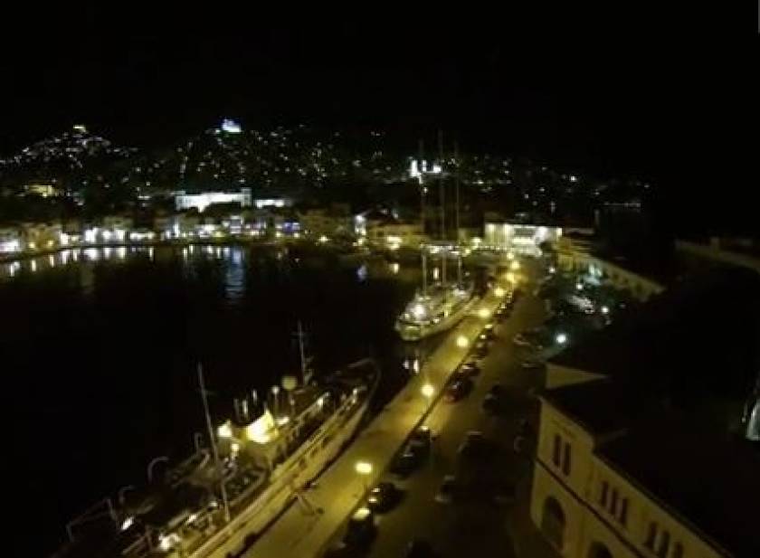 Μαγικές εικόνες: Η Ερμούπολη από ψηλά (βίντεο)