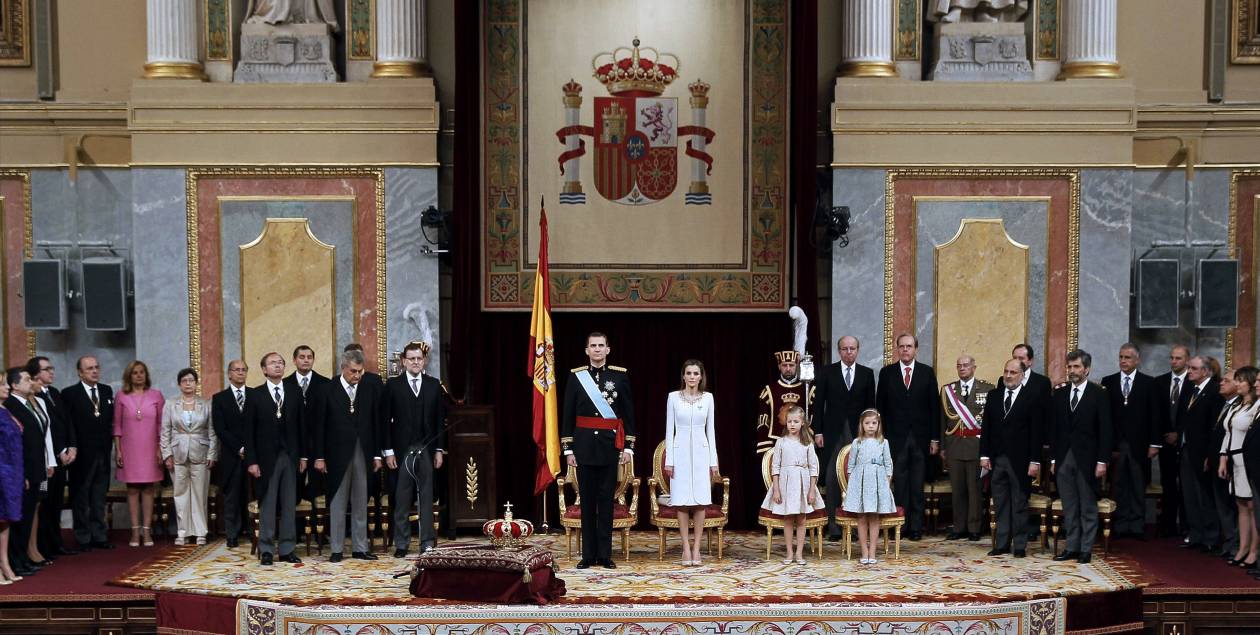 Ισπανία: Φωτογραφίες από την ενθρόνιση του Φελίπε