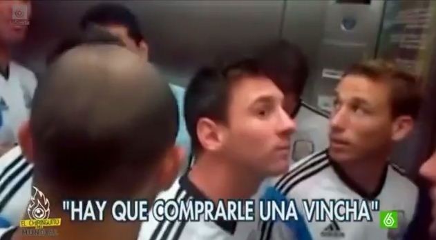 Μουντιάλ 2014:Οπαδός μοιράστηκε το... ασανσέρ με την Αργεντινή! (pics+video)