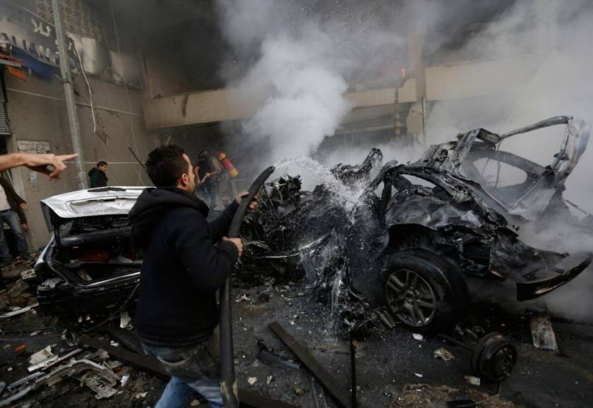 Λίβανος: Επίθεση με παγιδευμένο όχημα στα νότια προάστια της Βηρυτού