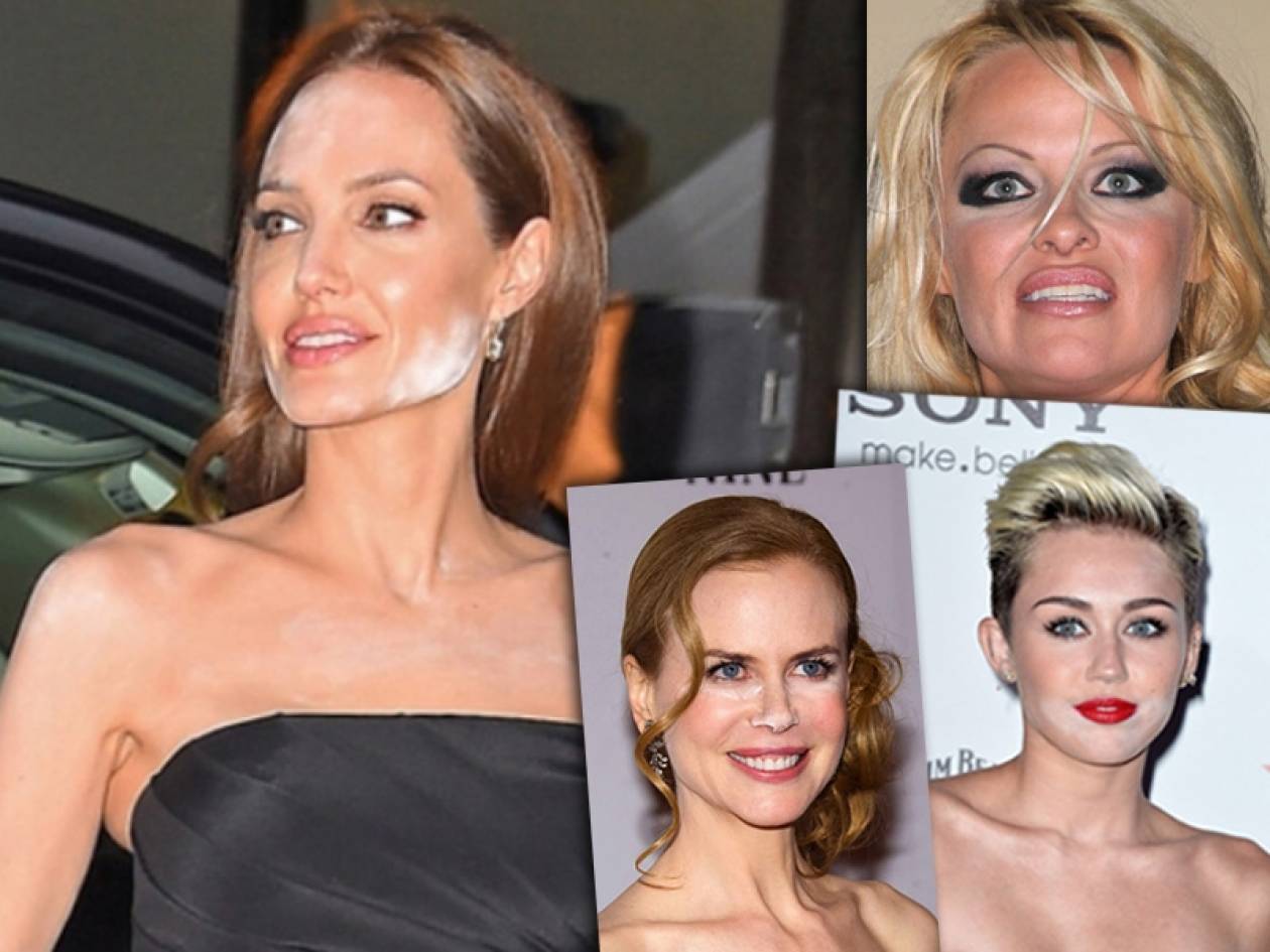 Δέκα celebrity εμφανίσεις με «καταστροφικά» makeup! (pics)